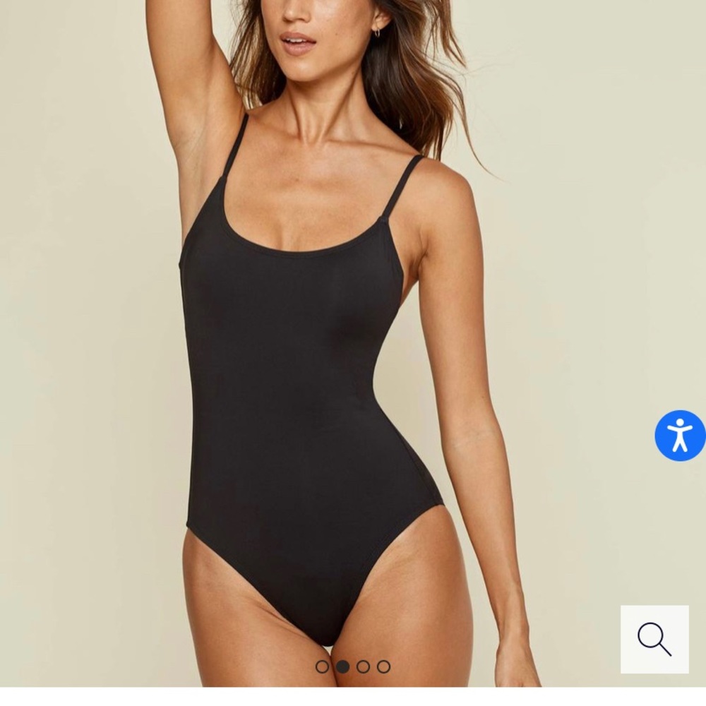 Andie Amalfi flat black swimsuit